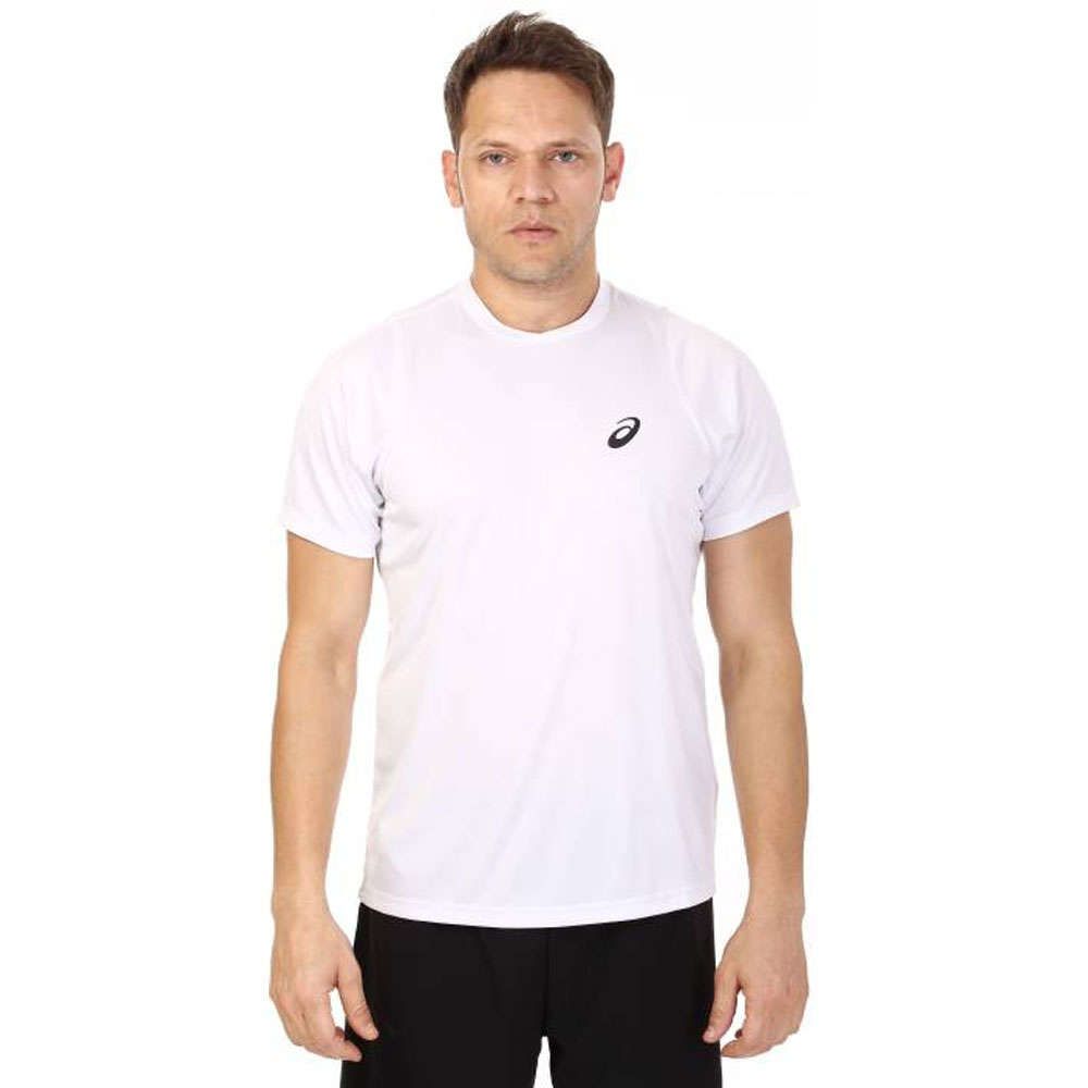 Buy Asics Club Ss T-Shirt - White 