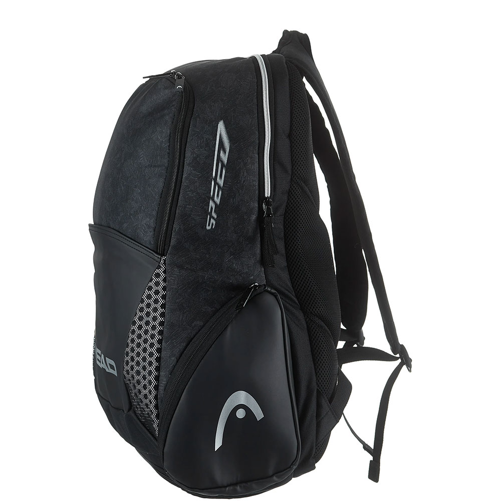 Head Djokovic Backpack Black White