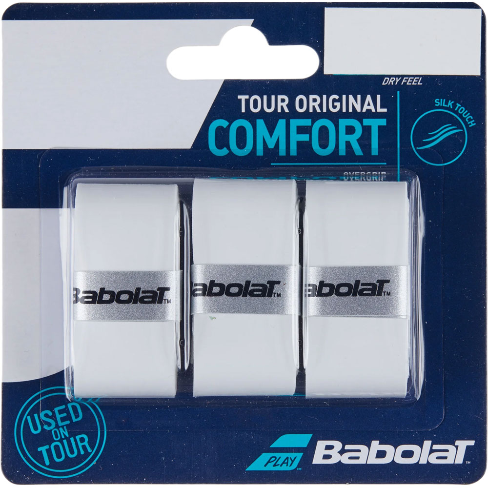 Babolat Tour Original Overgrip 3 pcs White