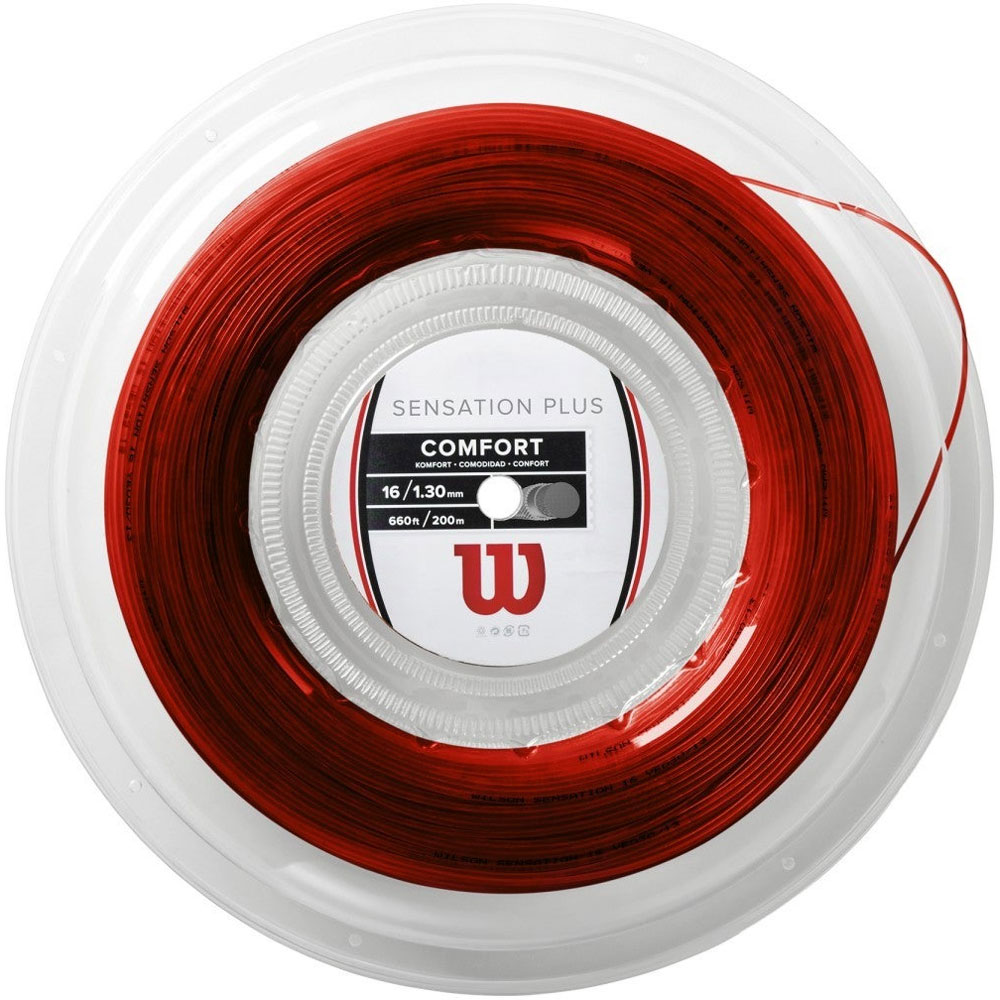 Wilson Sensation Plus 16 String Reel (200 m) - Red