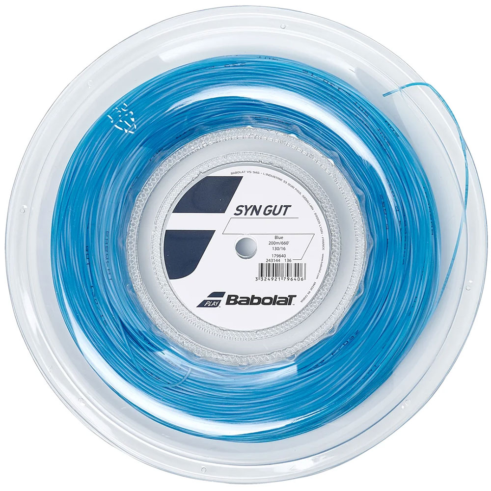 Babolat Synthetic Gut 16 String Reel 200 m Blue