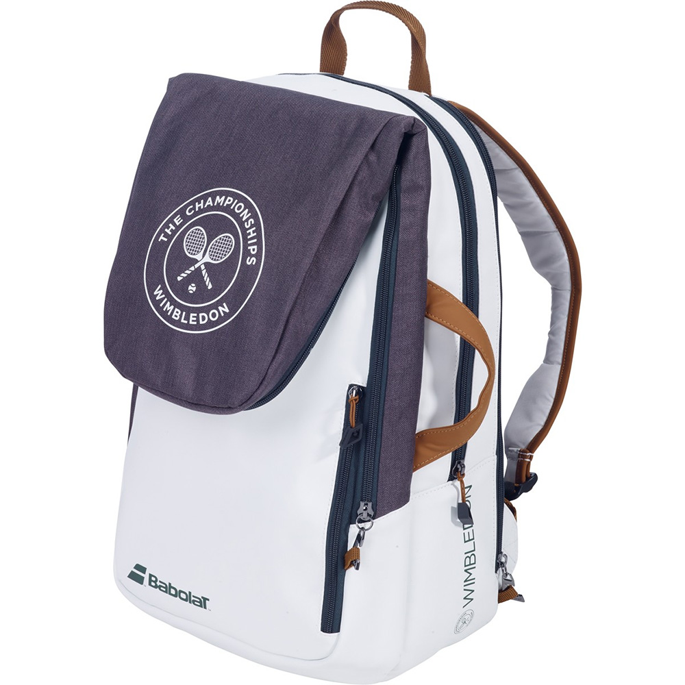 Babolat Pure Wimbledon Backpack White Grey