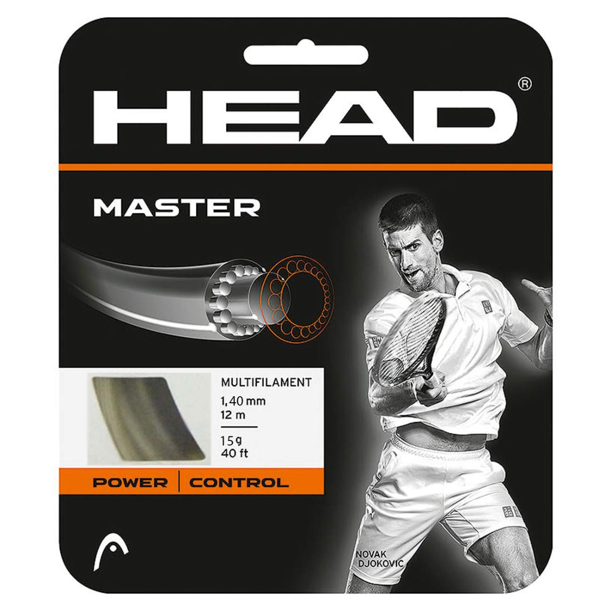  Head Master Synthetic Gut (15) Tennis String Reel