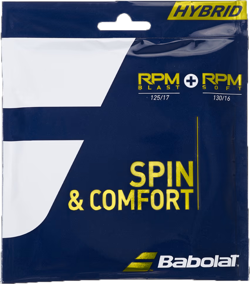 Babolat Hybrid RPM Blast 17 RPM Soft 16 String set 12 m