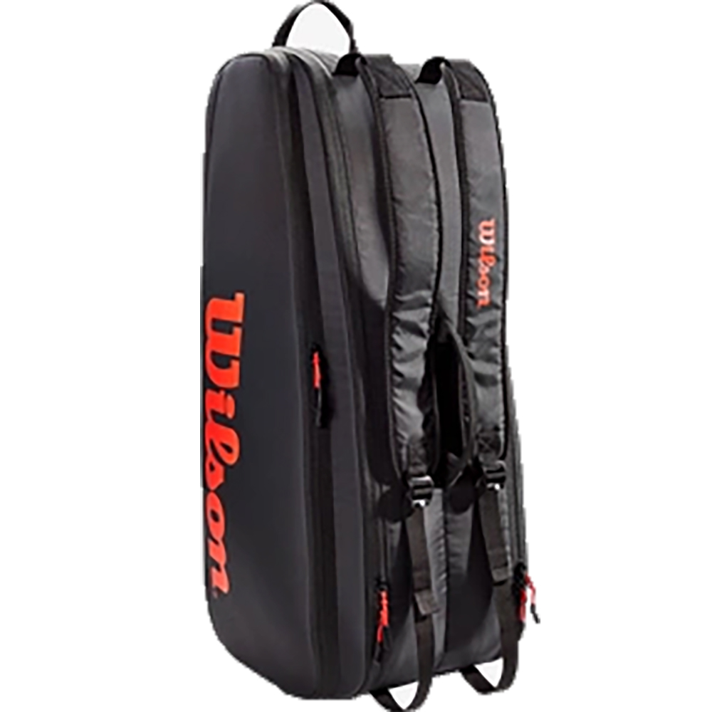 Wilson Tour 6 Racquet Bag Red Black