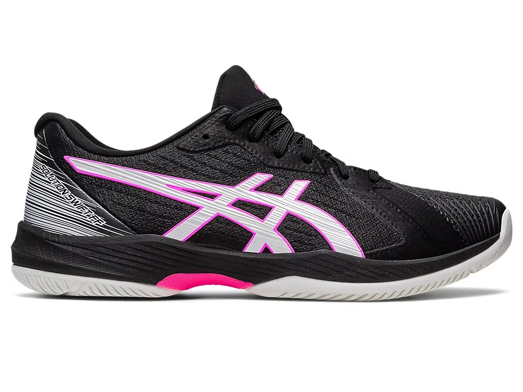 Asics gel solution speed 3 black/pink/sole women's shoes sale