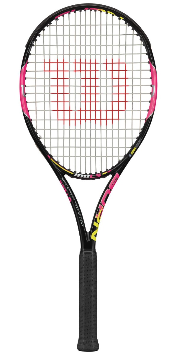 Wilson Burn 100 LS- Black & Pink - Used Tennis Racquet (5/10)