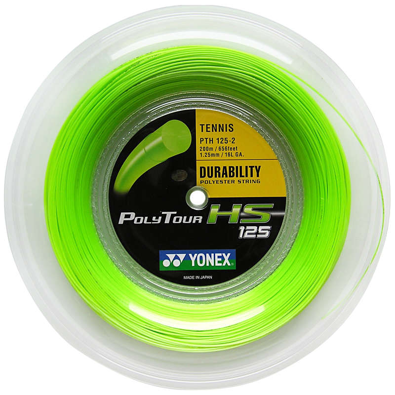 Yonex Poly Tour Pro Black Tennis String Reel (200 m)