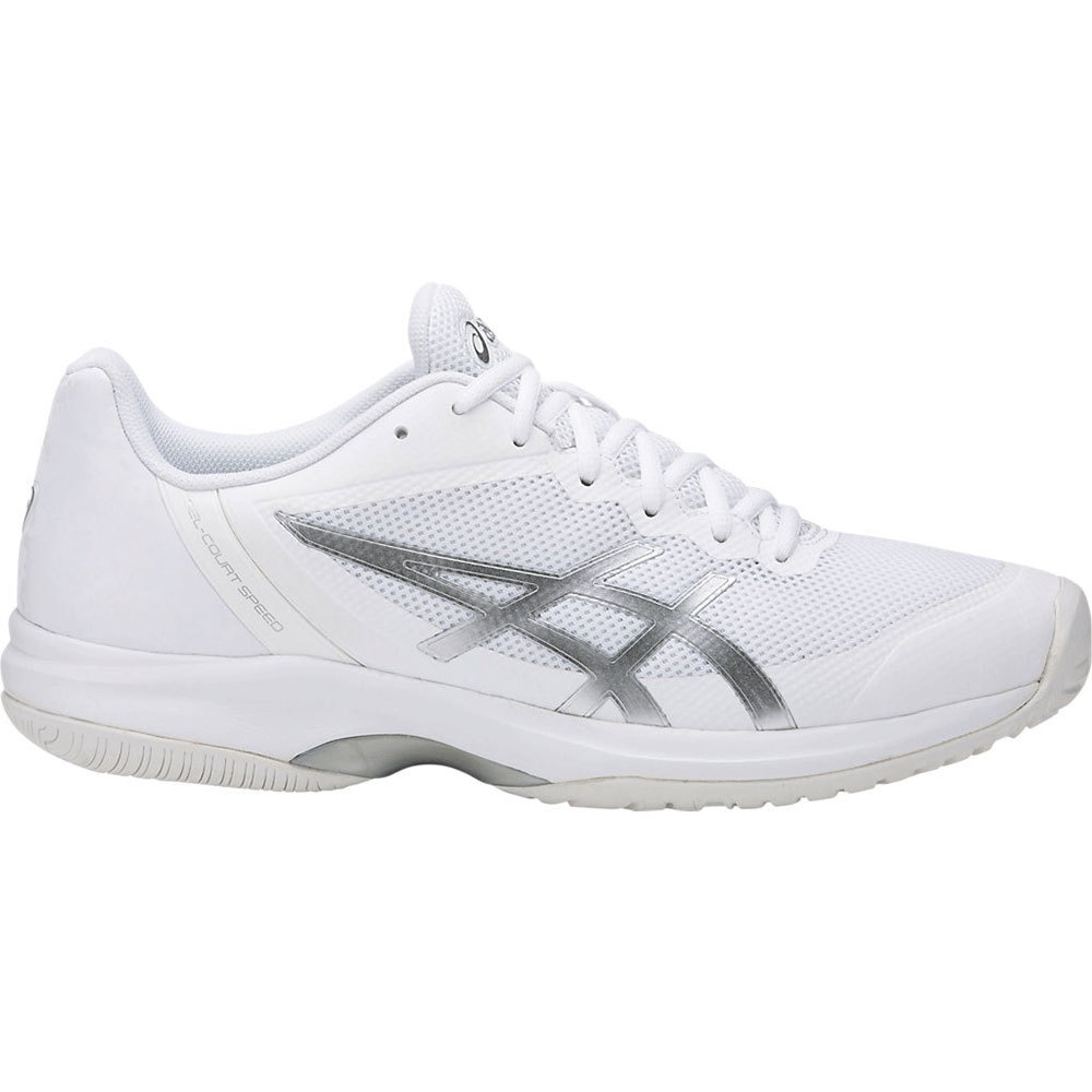 Buy ASICS Gel Court Speed Men's Shoe - White \u0026 Silver online at Best Price  in India - Tennishub.in