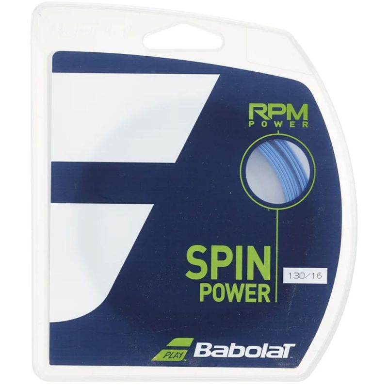 Babolat RPM Power 16 String Set 200 m Electric Blue