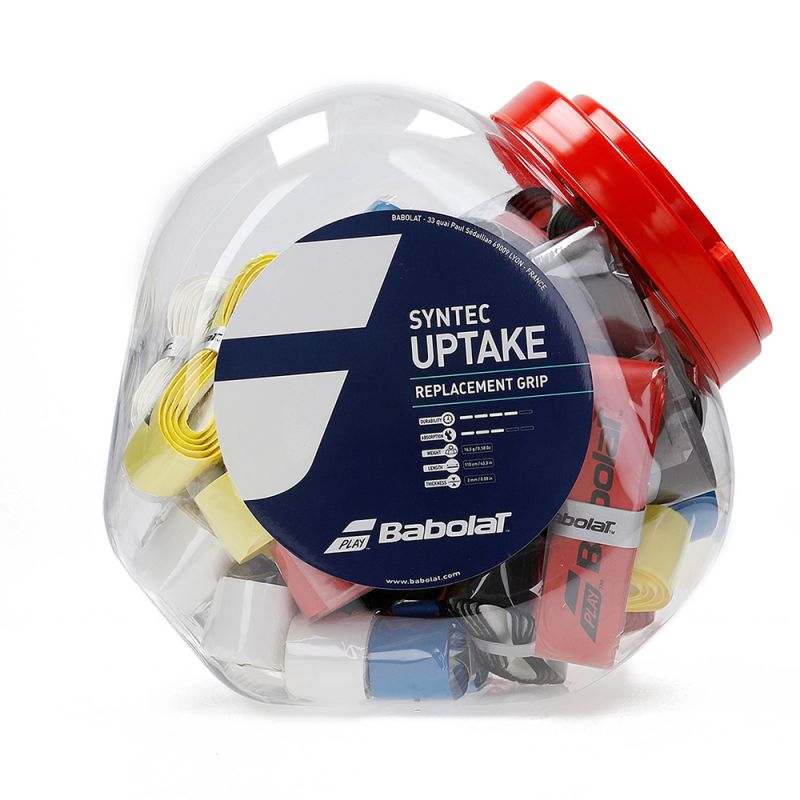 Babolat Syntec Uptake Replacement Grip 30 Pcs Assorted