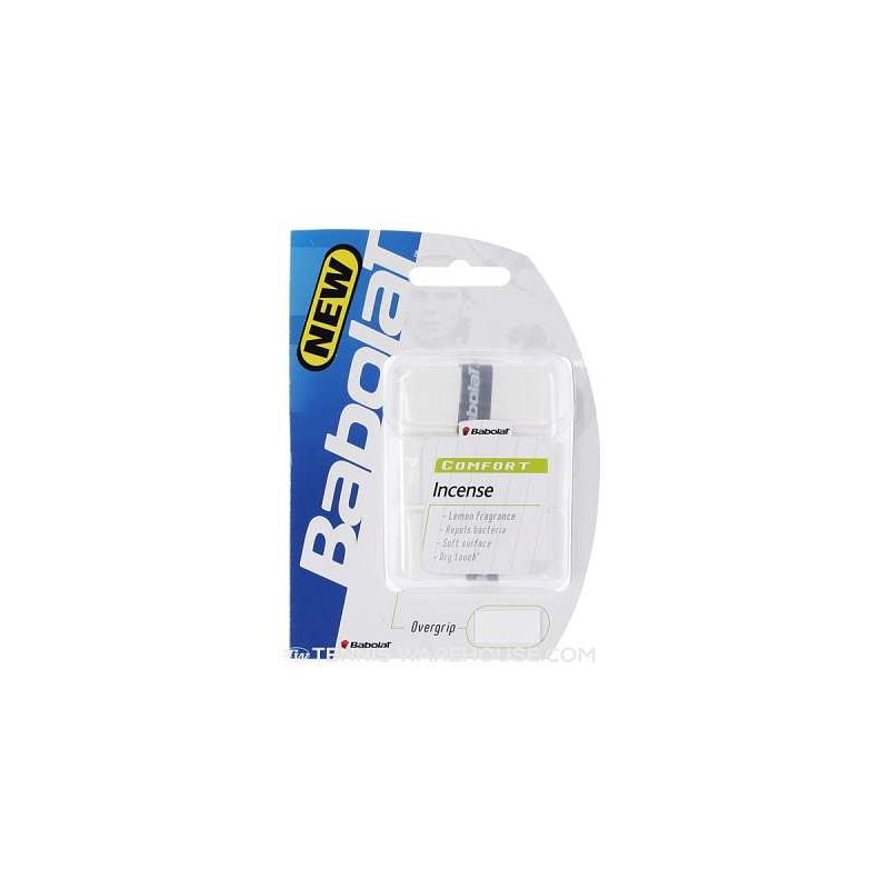 Buy Babolat Incense Overgrip White 3 pcs online at Best Price in India Tennishub.in