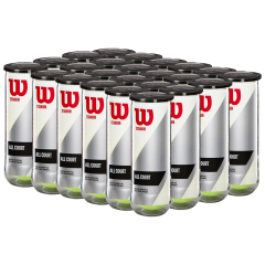 Wilson Titanium All Court Tennis Ball Carton (24 Cans)