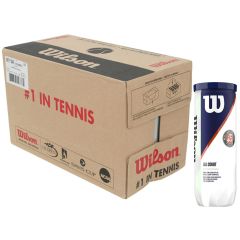 Wilson Roland Garros All Court Balls Carton (24 Cans)