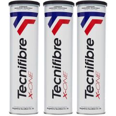 Tecnifibre X-One Balls Dozen (3 Cans of 4-Ball)