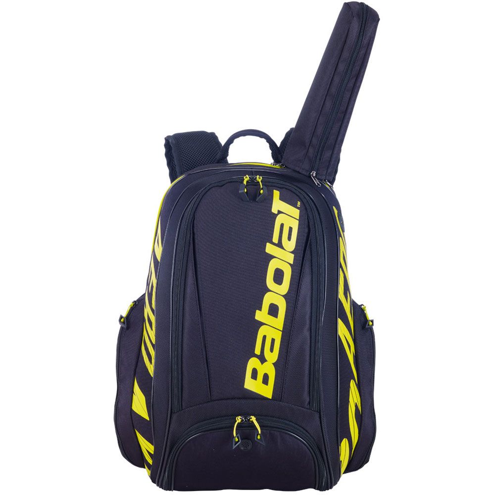 Babolat Pure Aero Backpack Racquet Bag (Black/Yellow) 