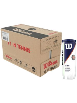 Wilson Roland Garros All Court Balls Carton (24 Cans)