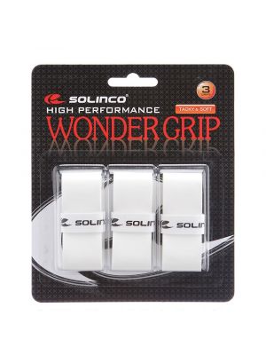 Solinco Wonder Overgrip Pack of 3 - White