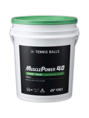 Yonex Muscle Power Green Dot Balls (60 balls bucket)