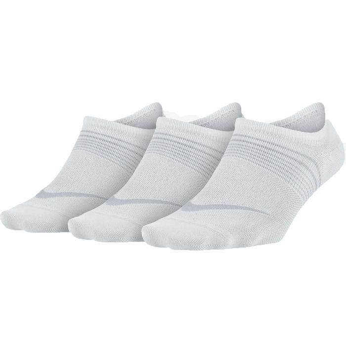 Nike Women's Everyday Plus Lightweight Socks - White (Set of 3 pairs) - 1