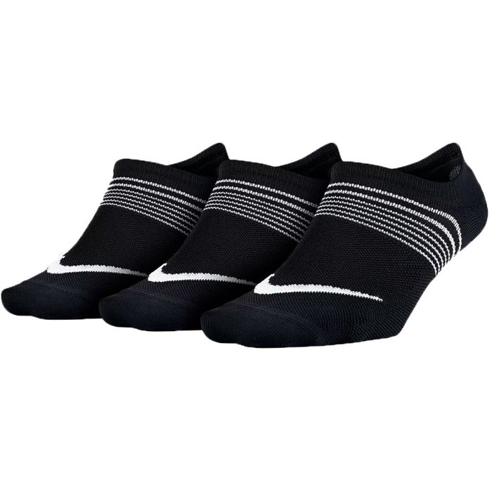 Nike Women's Everyday Plus Lightweight Socks - Black (Set of 3 pairs) - 1