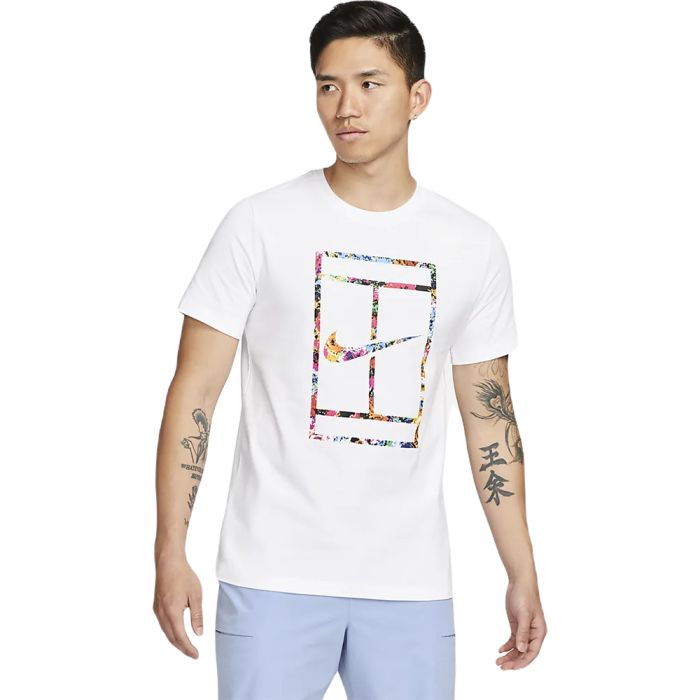 Nike Court Men's T-shirt - White - 3