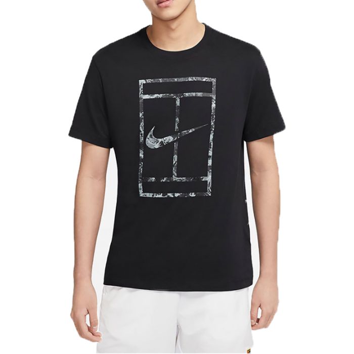 Nike Court Men's T-Shirt - Black - 2