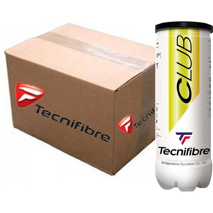 Tecnifibre Club Balls Carton (24 Cans) - 1