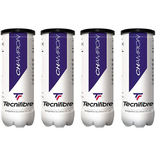 Tecnifibre Champion Balls Dozen (4 Cans) - 1