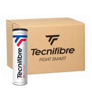 Tecnifibre X-One Balls Carton (24 Cans of 4-Ball)