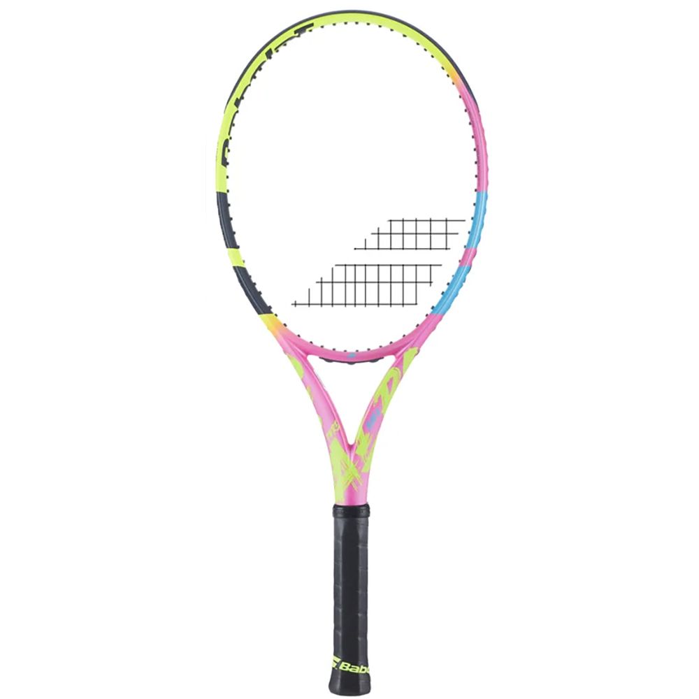 Babolat Pure Aero Rafa Yellow Pink Blue