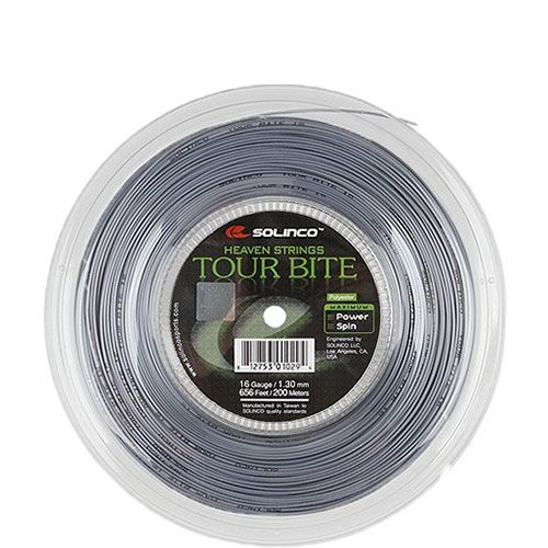 Buy Solinco Tour Bite 16 String Reel (200 m) - Grey online at Best