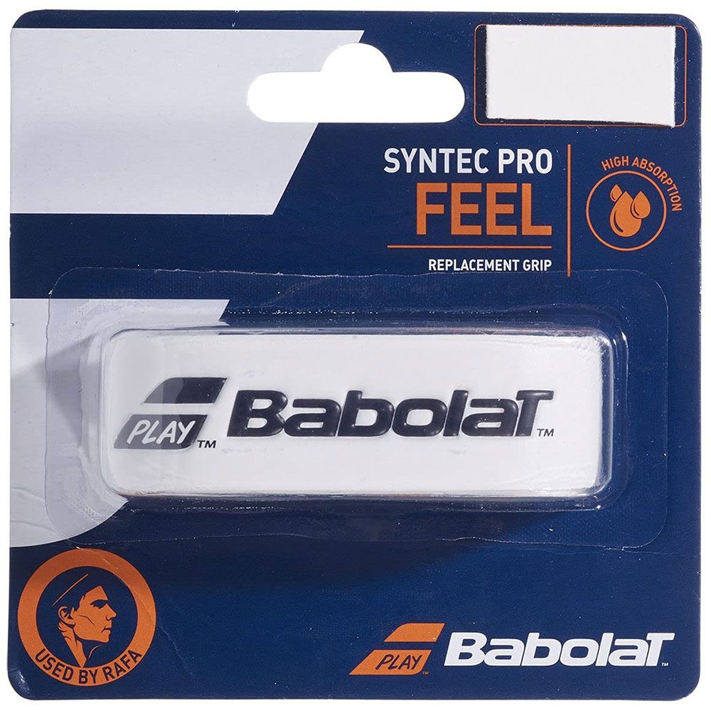 Buy Babolat Syntec Pro Replacement Grip - White online at Best