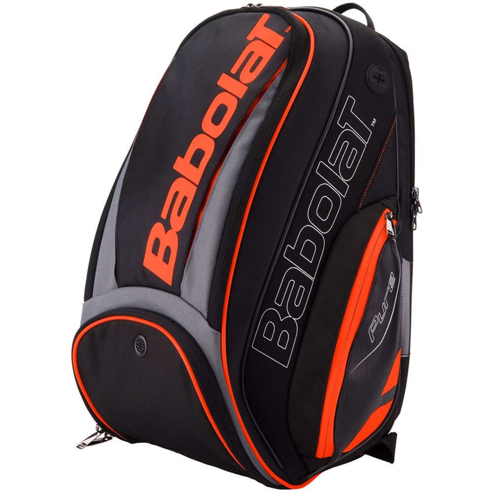 Babolat Pure Line Backpack Black Fluorescent Red