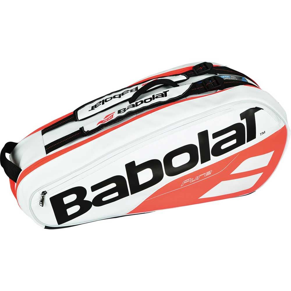 Babolat Pure Strike 6 Racquet Bag White Red