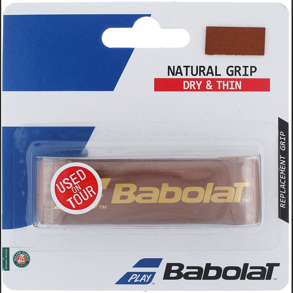 Babolat Natural Leather Replacement Grip Brown