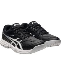 ASICS Court Slide 2 GS Junior Shoe - Black & White