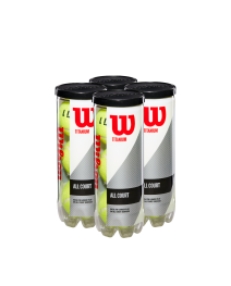 Wilson Titanium All Court Tennis Ball Dozen (4 Cans)