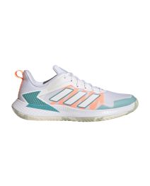 Adidas Defiant Speed Women's Shoes - Cloud White & Mint Ton