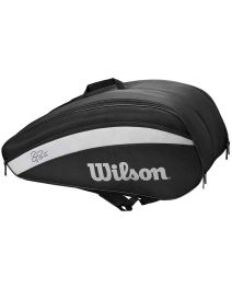 Wilson Federer Team 12 Racquet Bag - Black