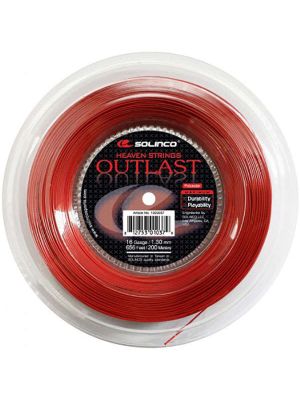 Solinco Outlast 16 String Reel (200 m) - Red