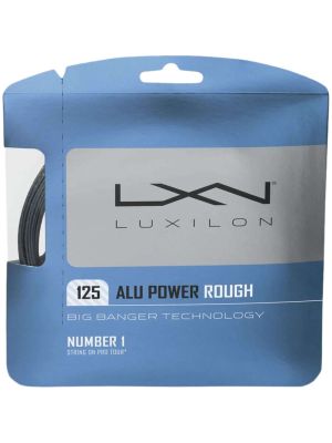 Luxilon Alu Power Rough 16L String Set (12 m) - Silver