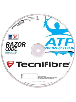Tecnifibre ATP Razor Code 16 String Reel (200 m) - Blue
