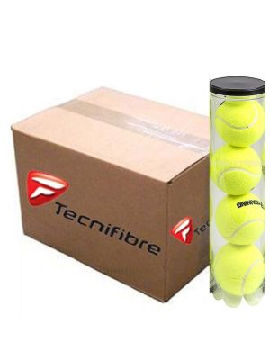 Tecnifibre Training Balls Carton (36 Cans of 4-Ball)