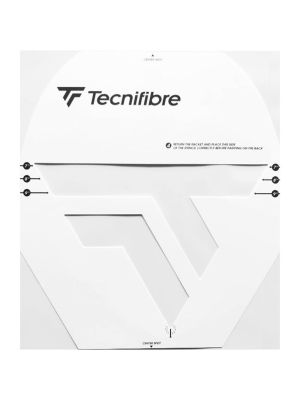 Tecnifibre Stencil Logo - White