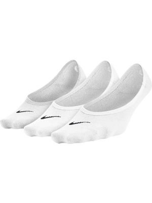 Nike Women's Lightweight No Show Socks - White (Set of 3 pairs)