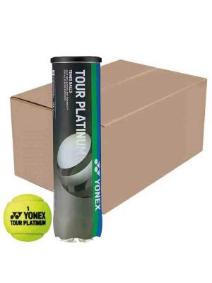 YONEX Tour Platinum Balls Carton (18 Cans of 4-Ball)