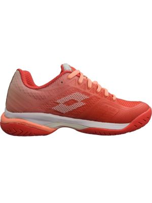 Lotto Mirage 300 II Speed Women’s Shoe - Red Flou & All White