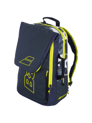 Babolat Pure Aero Backpack - Grey, Yellow & White