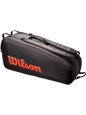 Wilson Tour 6 Racquet Bag - Red & Black